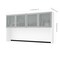 Bestar Pro-Concept Plus 72W Hutch with Frosted Glass Doors, White 110523-1117 - alternate 3